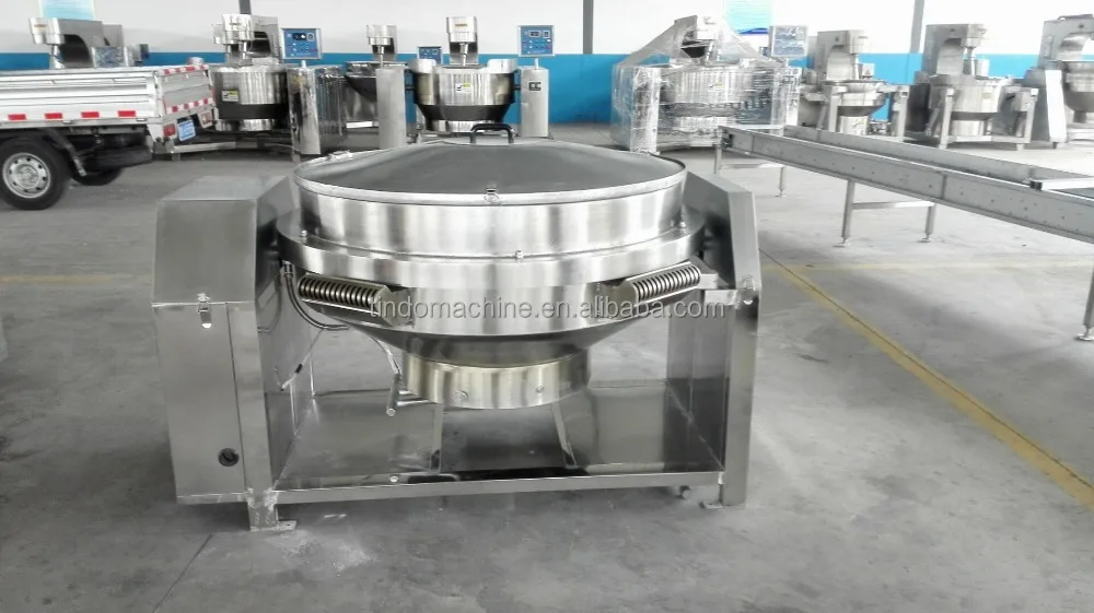 100L electric Rice steam Cooking Kettle