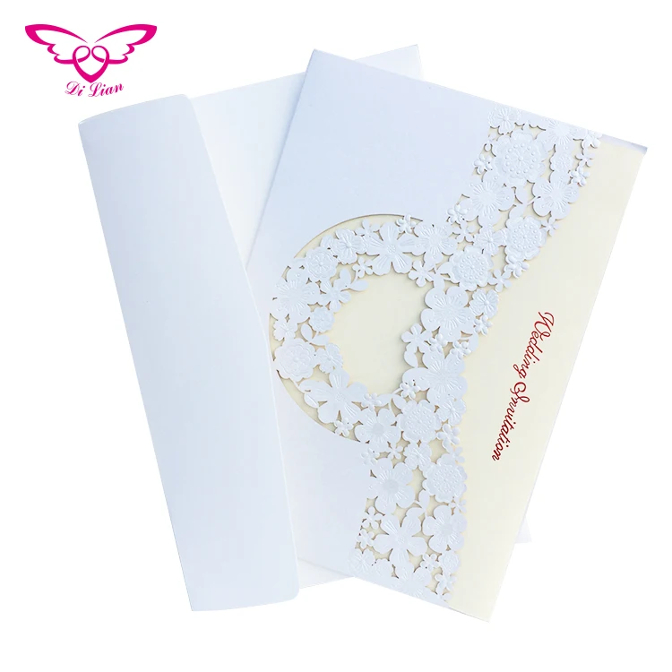 
Sweet Love Design Luxurious Wedding Invitation Card 