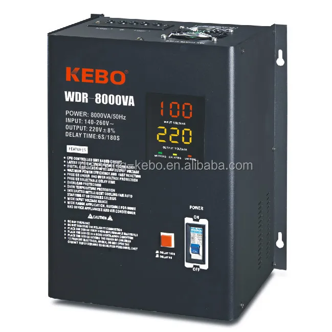 KEBO Wall Mounted Voltage Stabilizer