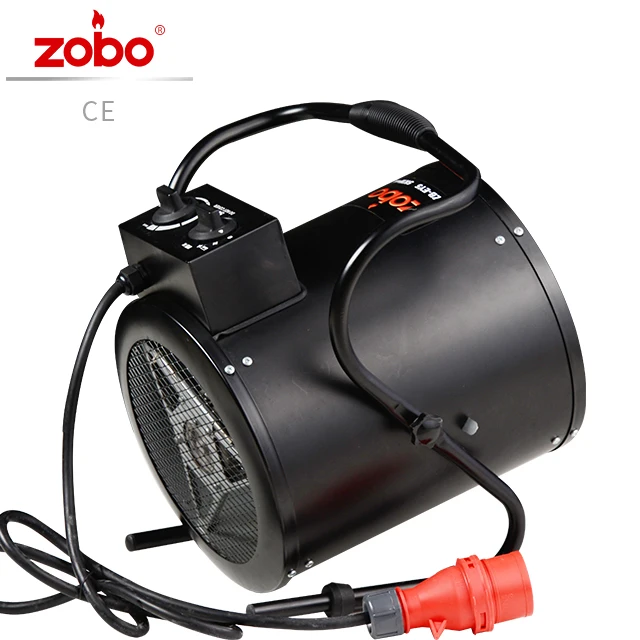 Insulated round electric fan heater energy saving space hot air blower