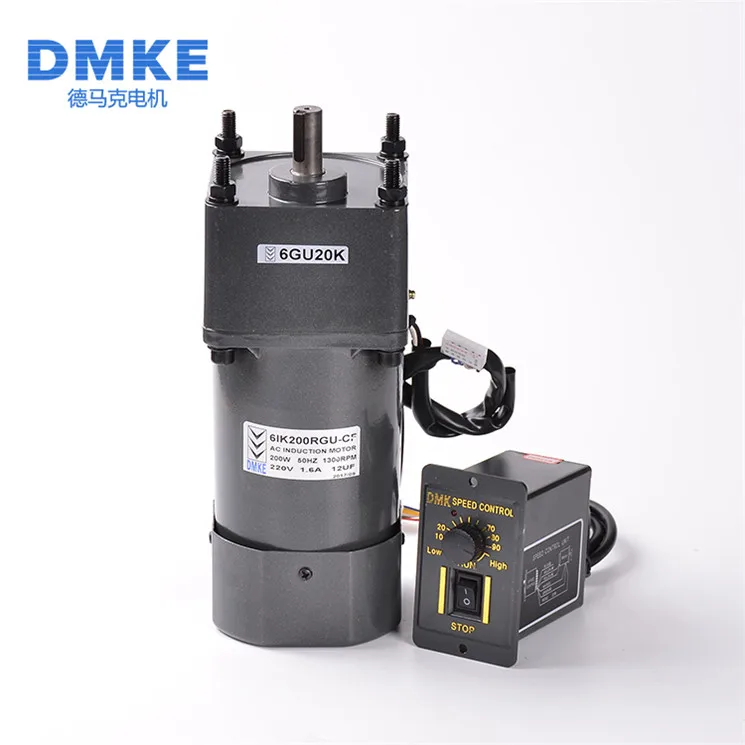 Adjustable speed 60 Hz 140 W single phase 1400 rpm. 220V AC motor