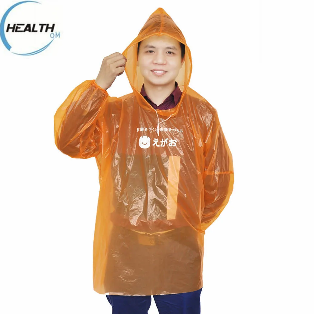 
Wuhan HM Disposable Raincoat,High Quality Disposable Raincot, Waterproof Raincoat For Adult 