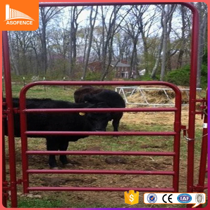 High Quality Welded Galvanized Utility Demountable Cattle Crush  horse round yard/pens panels