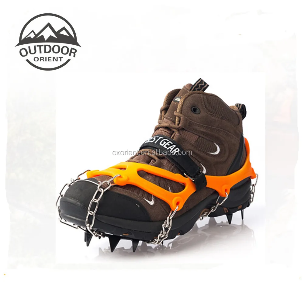 Non-slip Ice Snow Climbing Anti-Slip Shoe Covers Spike Cleats Crampons