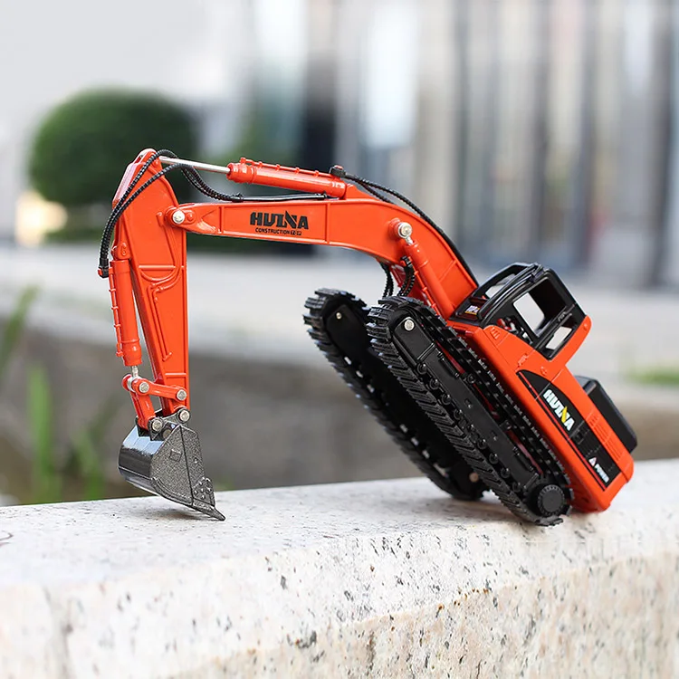 china children mini metal electric tractor crawler toy rc excavator for sale