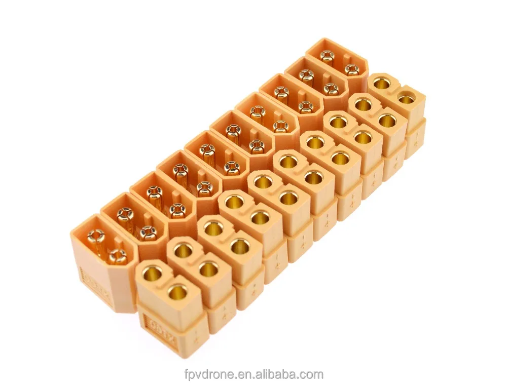 1 Pair XT60 Connectors plugs Male/Female FOR A123 Battery