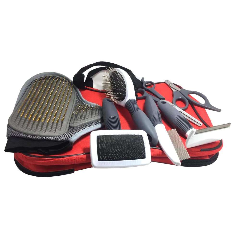 Professional Dog Grooming Hair Brush Dog Customized Pet Shedding Comb Cleaning Tool Care Brush