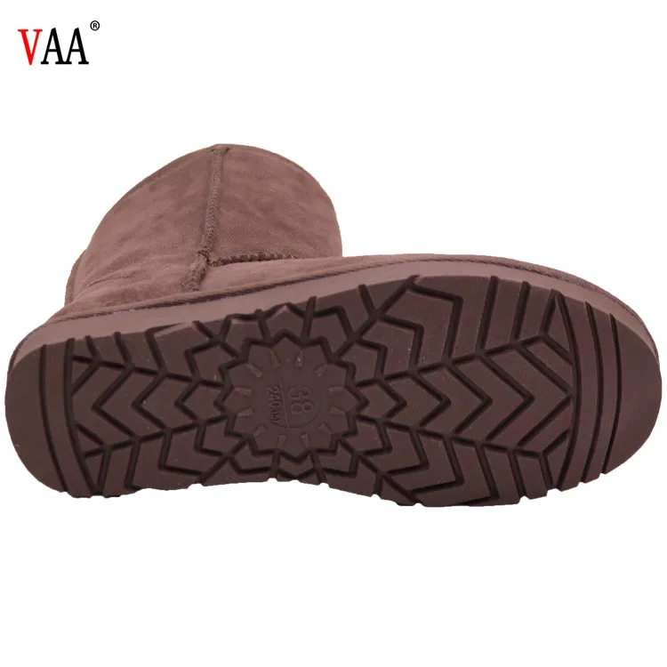 CF-196 Бесплатная образцы зима завод длиной до щиколотки из натуральной кожи и подкладка из овчины женская зимняя обувь