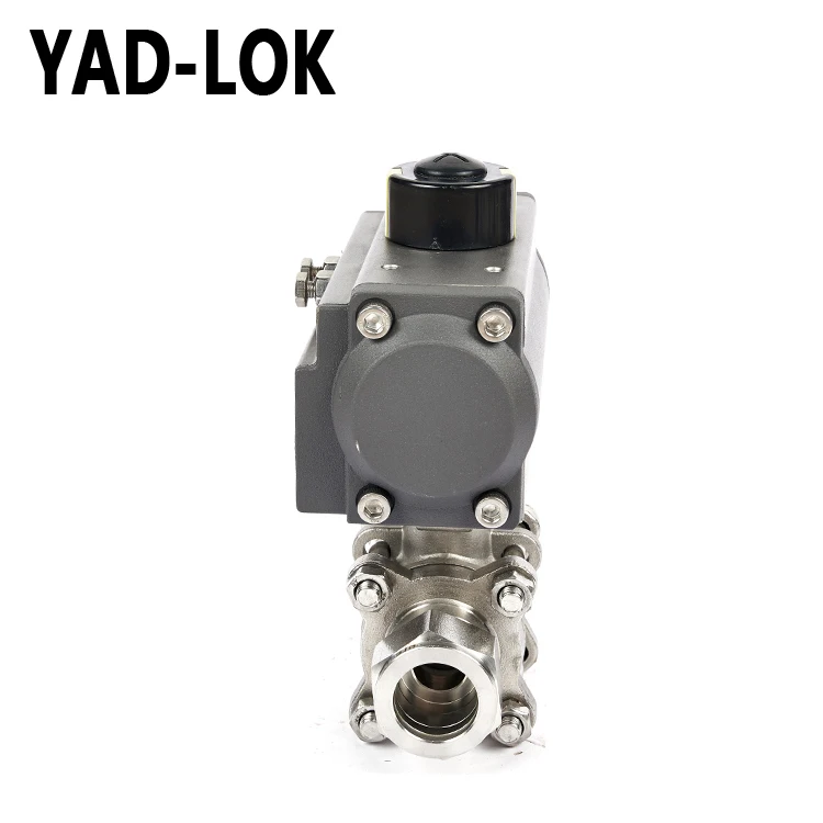 YAD-LOK Low Price High Quality High Pressure solenoid Ball Valve Dn100