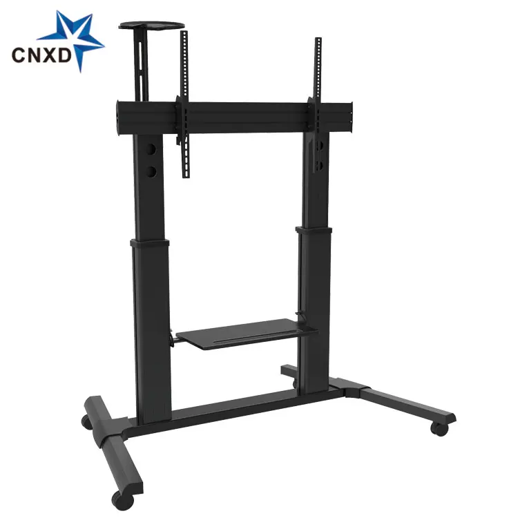 Тележка для телевизора из Дубая/тележка для телевизора с большой двойной тележкой для телевизоров 100 дюймов