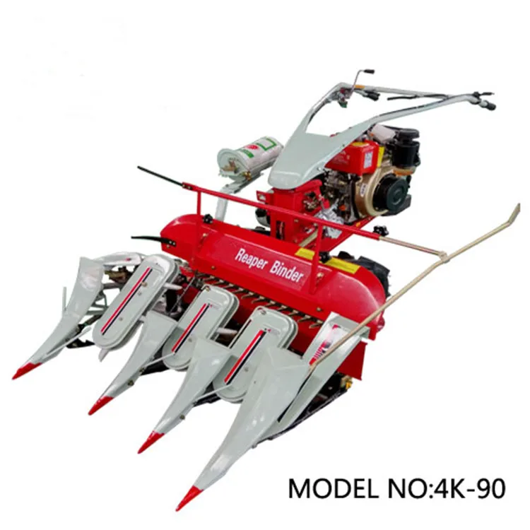 Self walking combine harvester sesame wheat rice repaer binder machine price in India