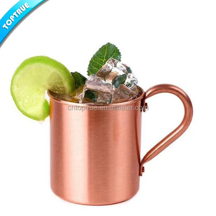 Innovative Moscow Mule Copper Mug Sublimation Engraved Beer Drinking Mug