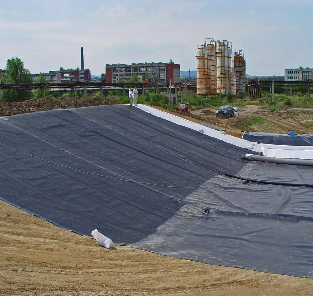 
250g/m2 black Needle Punched High Strength Non Woven Geotextile for Road and tunnel use 