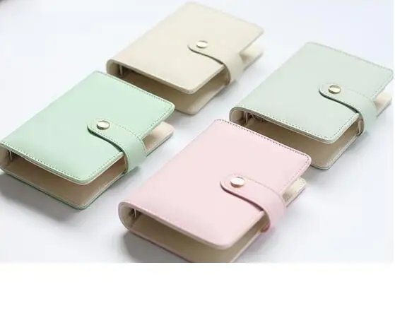 Leather Spiral Cover Of Notebook A5/A6/A7 Cute Planner Accessory Loose Leaf Binder Shell Office School Reused Cover