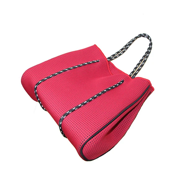 Factory Professional Customized Neoprene Insulated Beach Bag Tote for Women