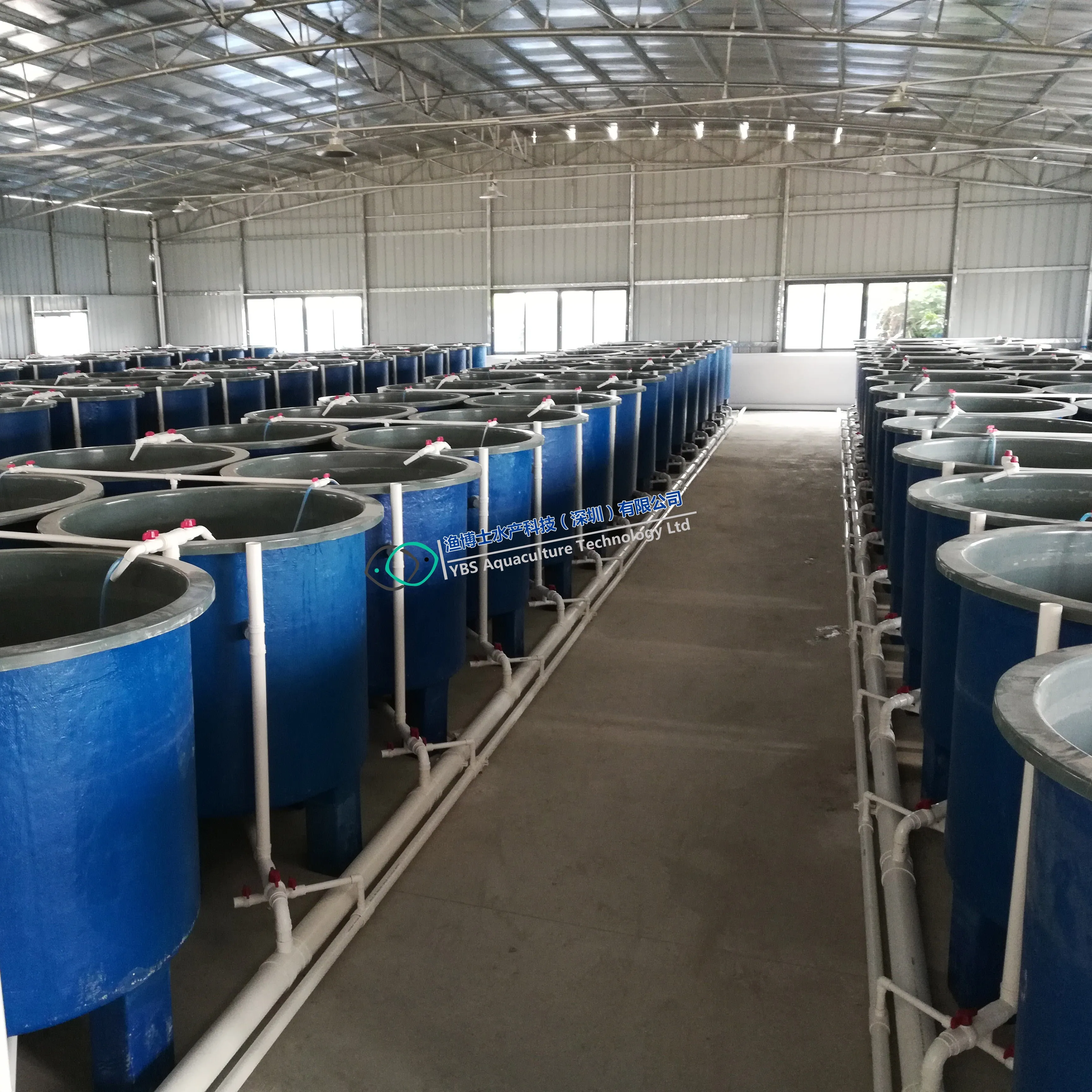Water treatment systems for offshore aquaculture and land-based facilities feeding fresh perch