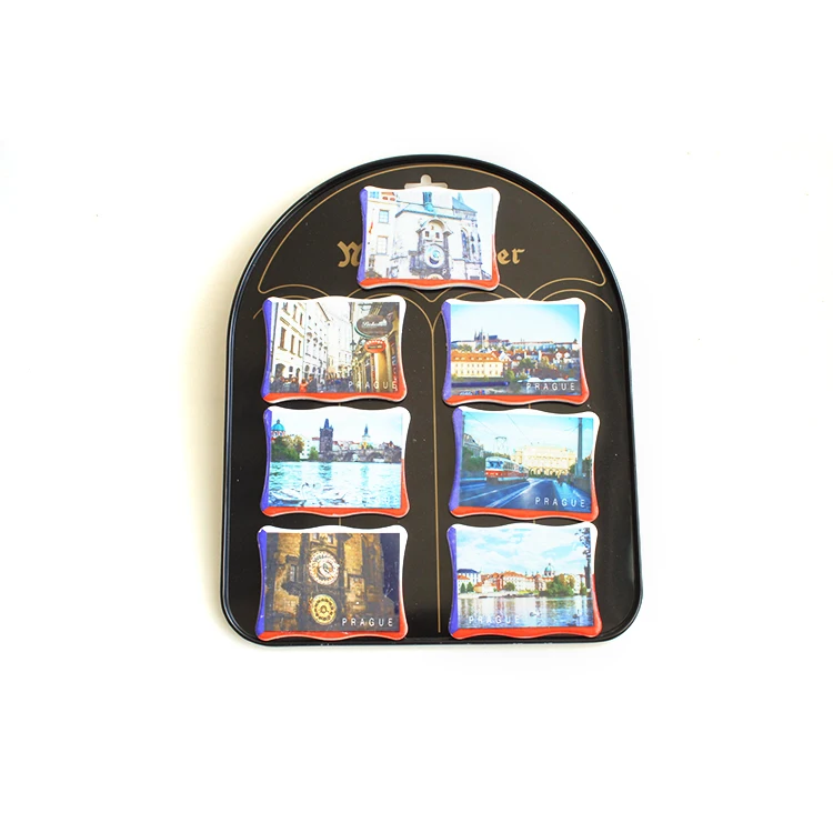 
Professional Custom Souvenir Ceramic Fridge Magnet 