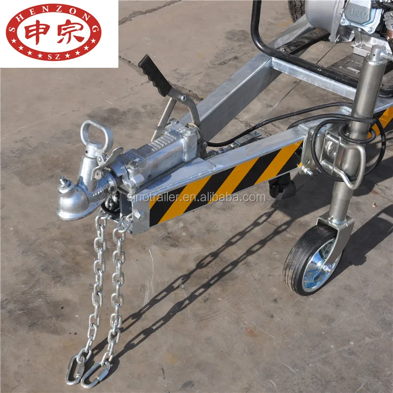 light duty plastic tank trailer water transport truck