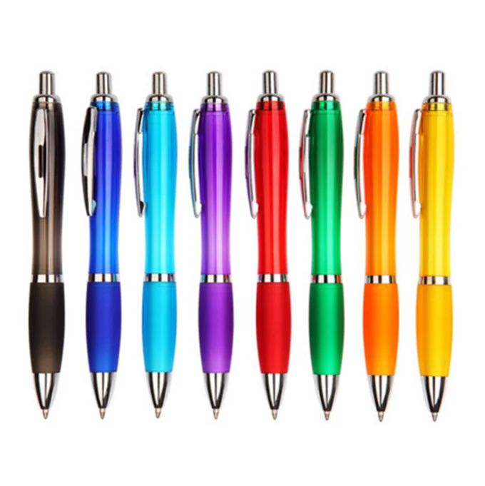 printed custom logo promotional pen with company name