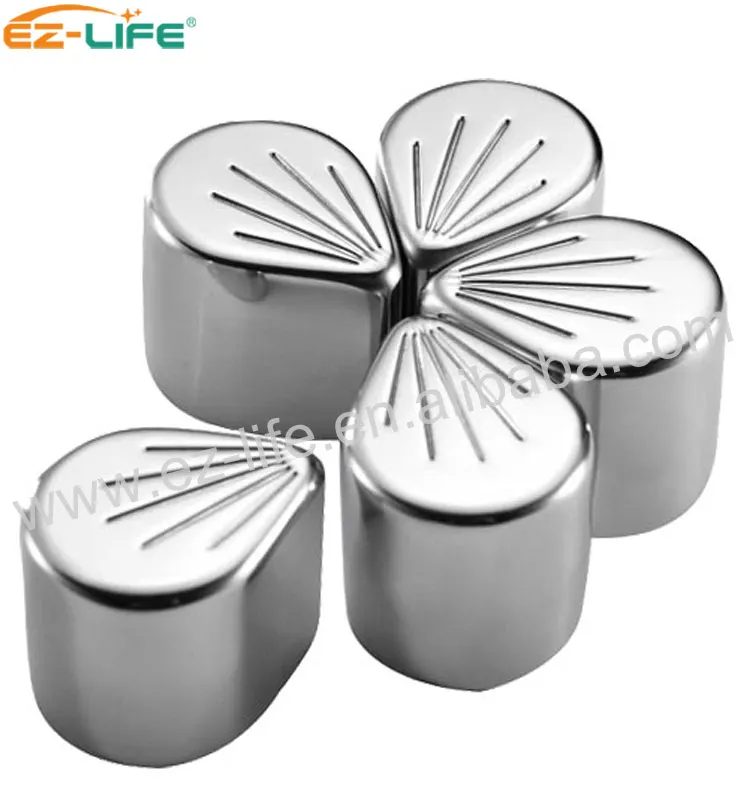 2021 Hot Sale Bar Accessories Stainless Cubes Whiskey Chill Stone With Customer Logo