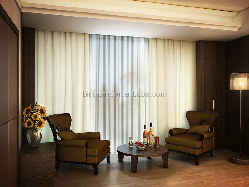 motor automatic blinds belt track drapes shades