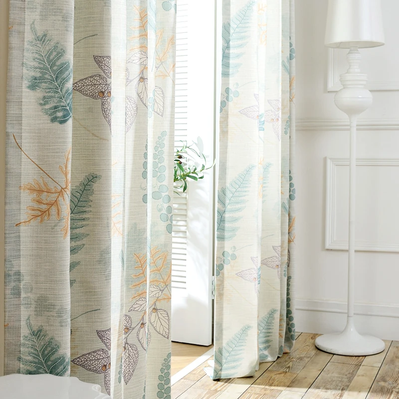 Different Models of window curtains for living room / bedroom polyester curtains