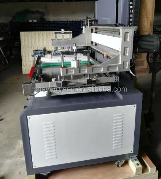 Manual screen printer for PVC, Paperboard, flyers Top quality Horizontal silk screen printing machine