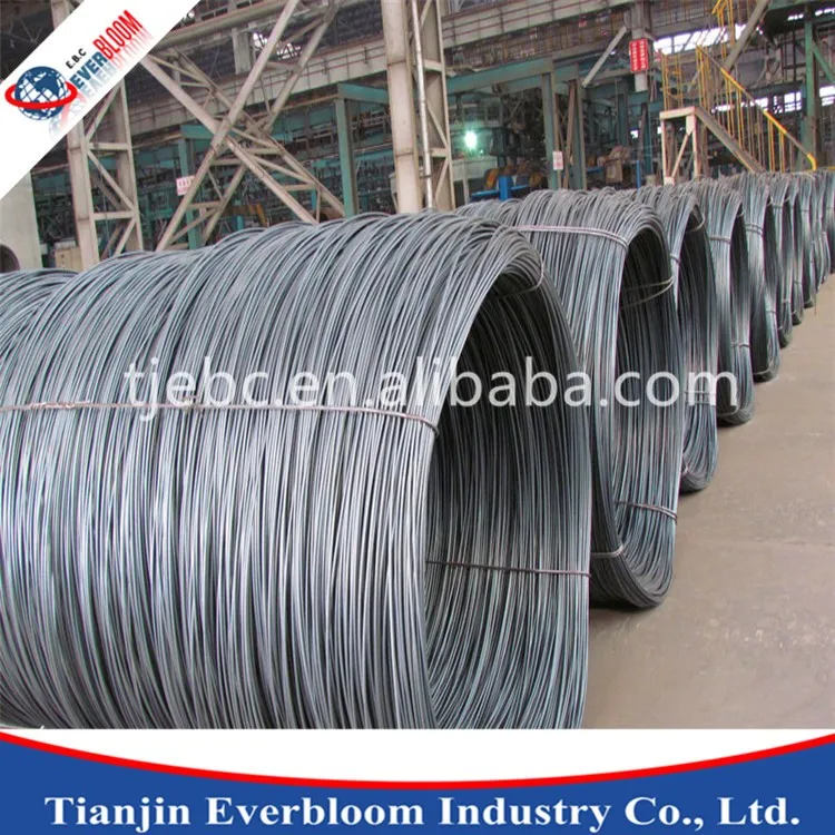 5.5mm low carbon iron wire rod in coils , hot rolled steel wire rod , wire rod made in china