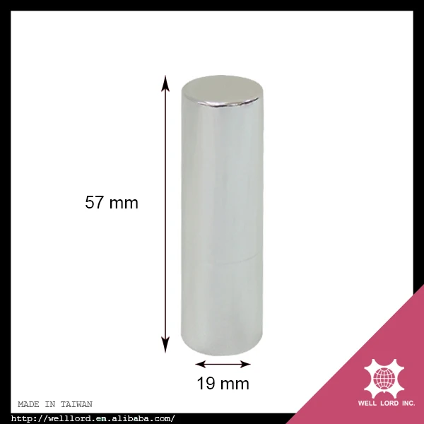 New products for women mini elegant metal aluminum empty lip balm container aluminum lip balm tube
