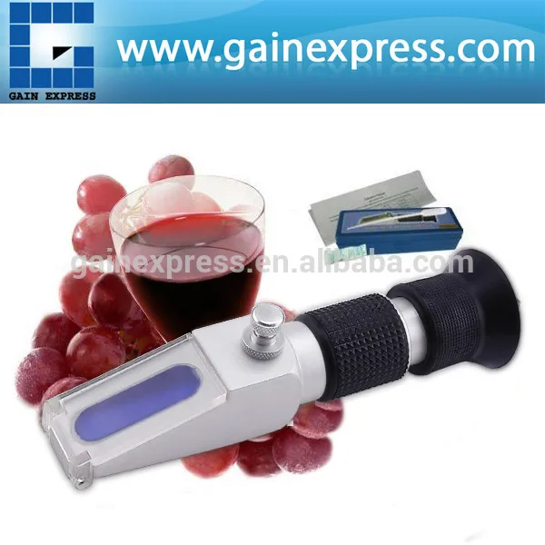 RHWN-25ATCBr НОВЫЙ рефрактометр Brix 0-40% спирта вина виноградины КОНСТРУКЦИИ