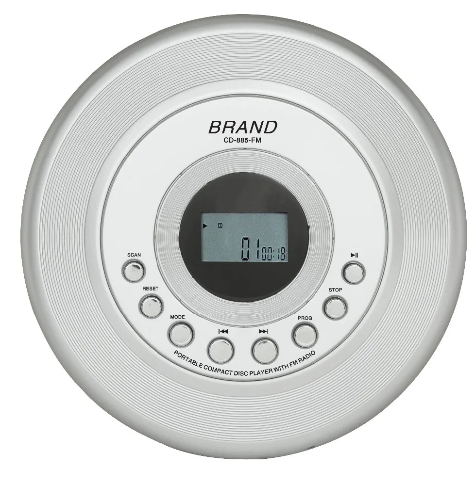 Personal CD Discman, CD player, MP3 player, music disc player