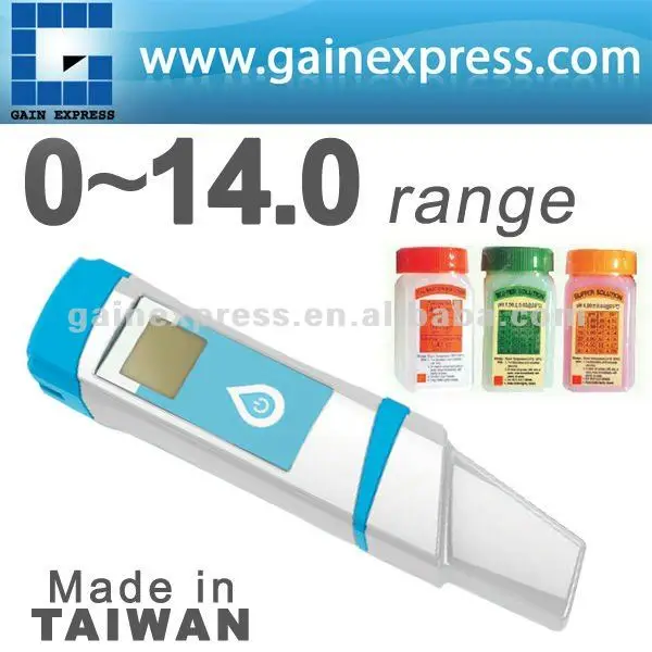 M0198911 портативный цифровой водонепроницаемый качества воды рн метр ручки типа 0-14.0 диапазоне сделано в тайване