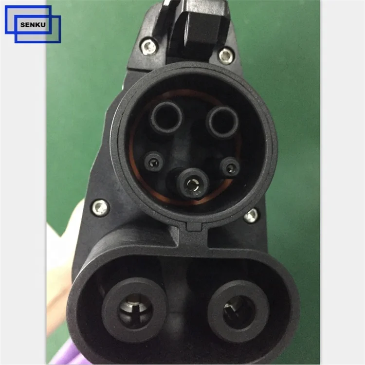 Электрическая Автомобильная зарядная станция использует 600 А В постоянного тока Combo CCS 1 EV зарядное устройство