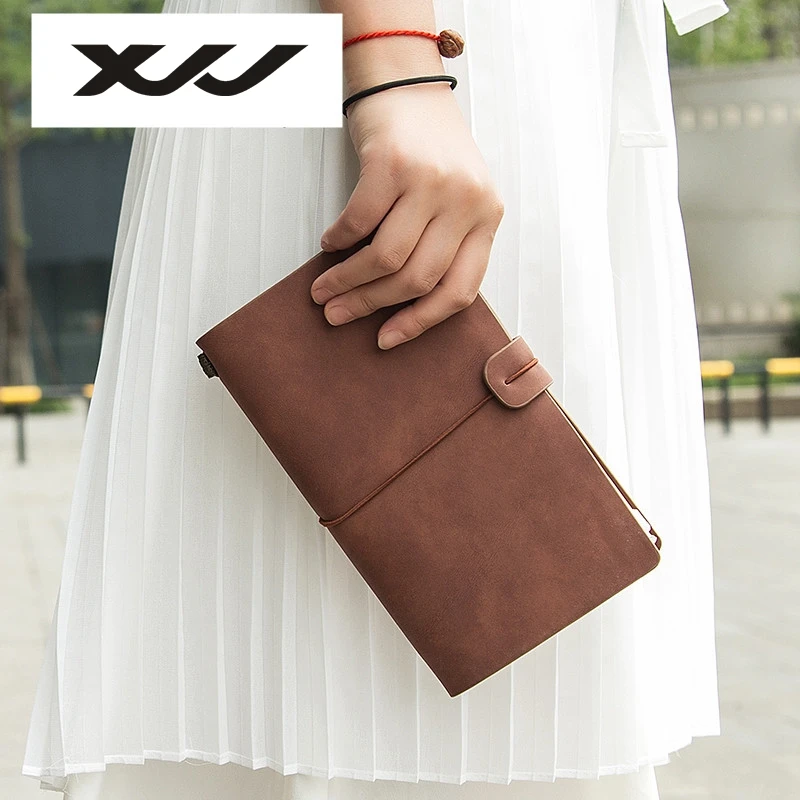 2019 fashion new design agenda planner travel diary hand book dot grid notebook with band