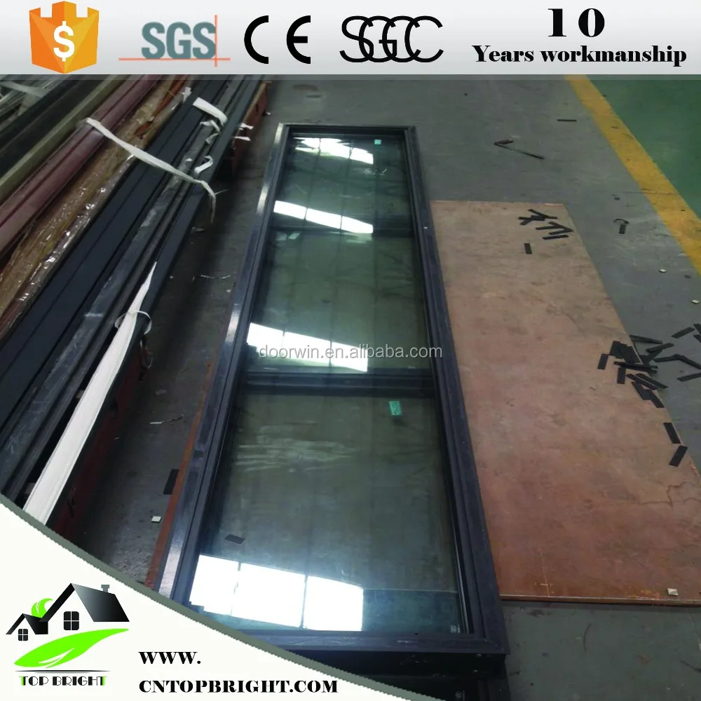 
Aluminum fixed frame window with double glaze 