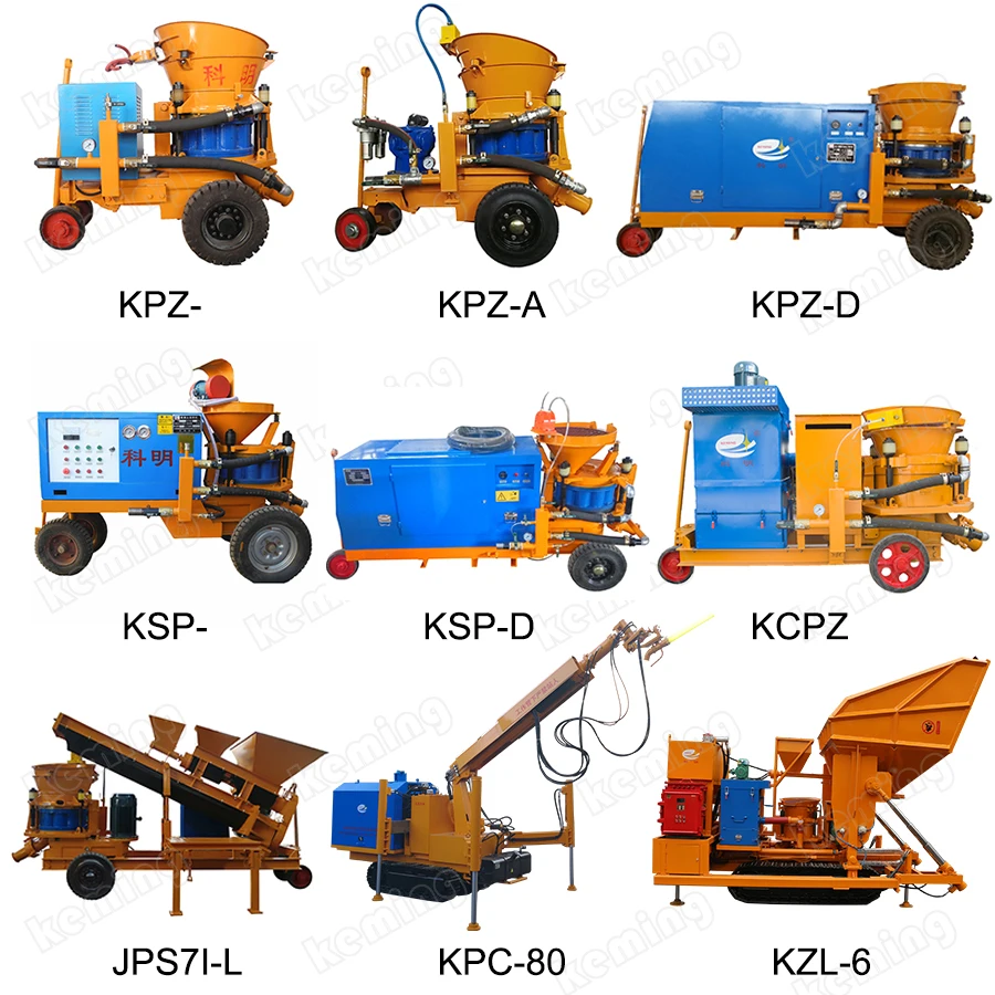 
Concrete Box Culverts Spray Shotcrete Gunite Machine for Sale <span style=