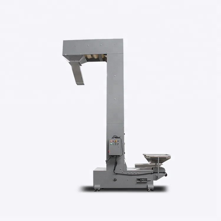 CE certificate and stainless steel chain 3.8 liter Z shape bucket elevator