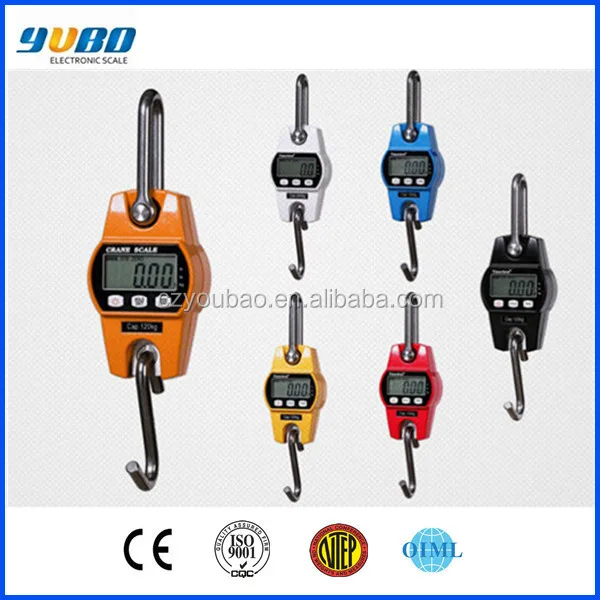 OCS 30kg 60kg 100kg 150kg 200kg 300kg  crane weighing scale with hook