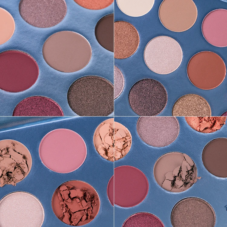 2018cardboard  eyeshadow pigment palette beauty make cosmetic