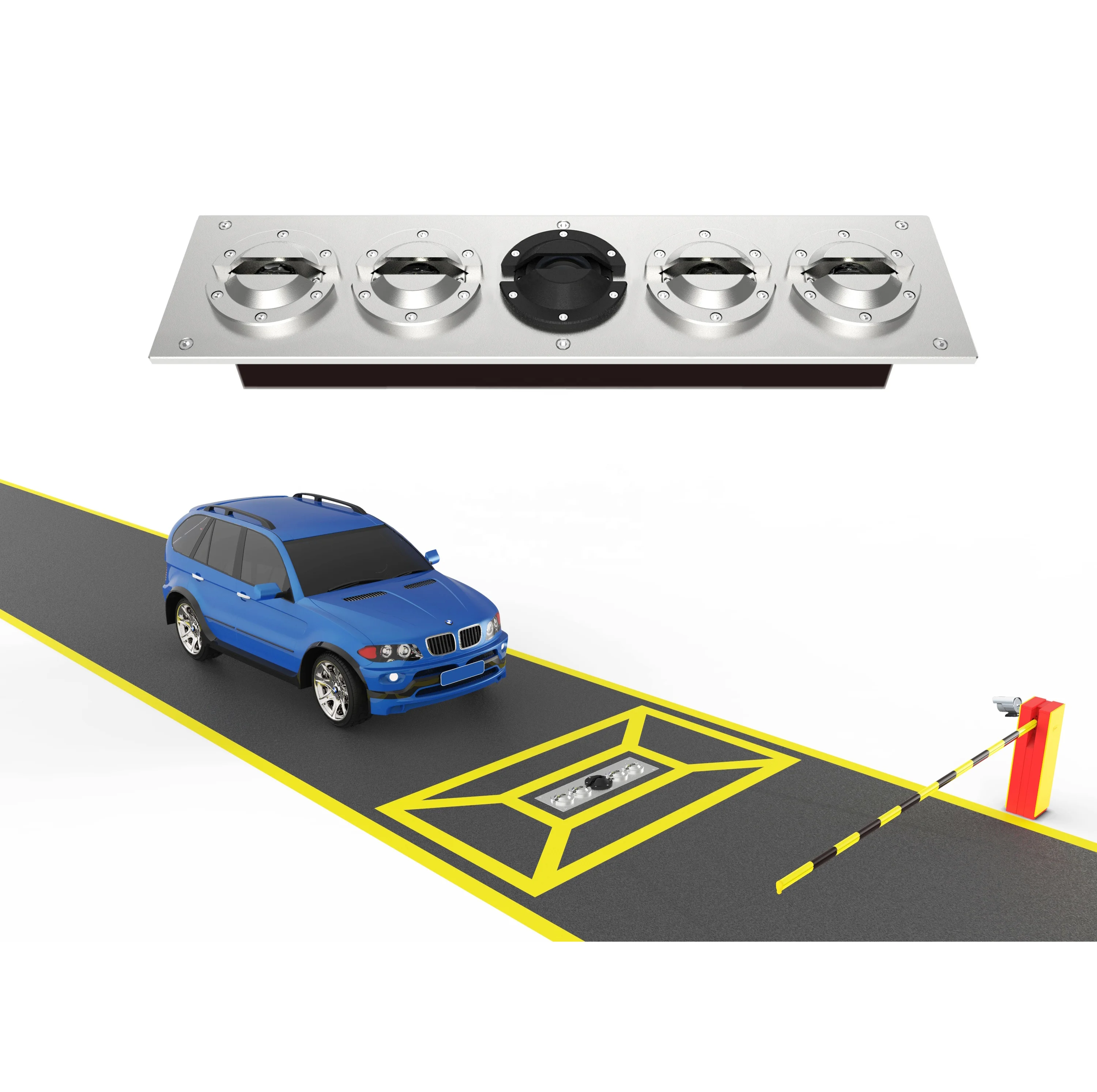 Uvss/Uvis Under Vehicle Inspection/Surveillance/Scanning System