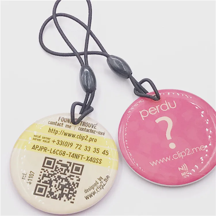 iso14443a 13.56mhz custom qr code rfid epoxy 213 nfc tag