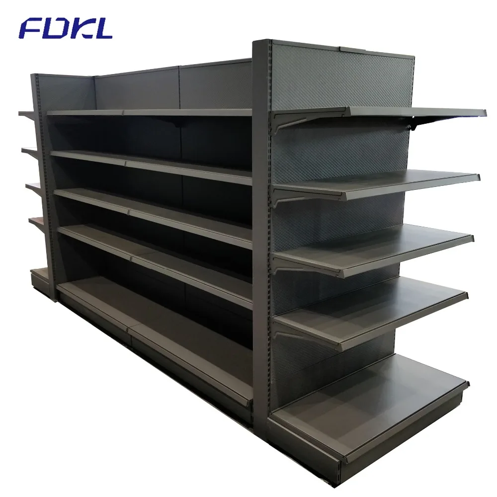 Hypermarket Retail Fixture Suppliers Store Furniture Shelf Rack