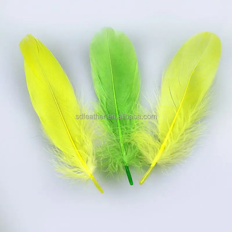 10-15cm Goose Feather Enough Stock Craft Feather Material Natural Goose Feather for Hair/Dress Decoration Accessories
