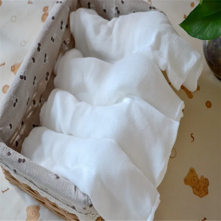 Eco-friendly Unbleached 100% Organic Cotton Muslin Fabric Factory