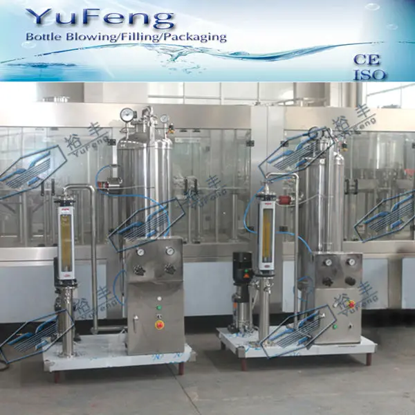 
1000LPH automatic soda carbonate water making machine for drink and CO2 