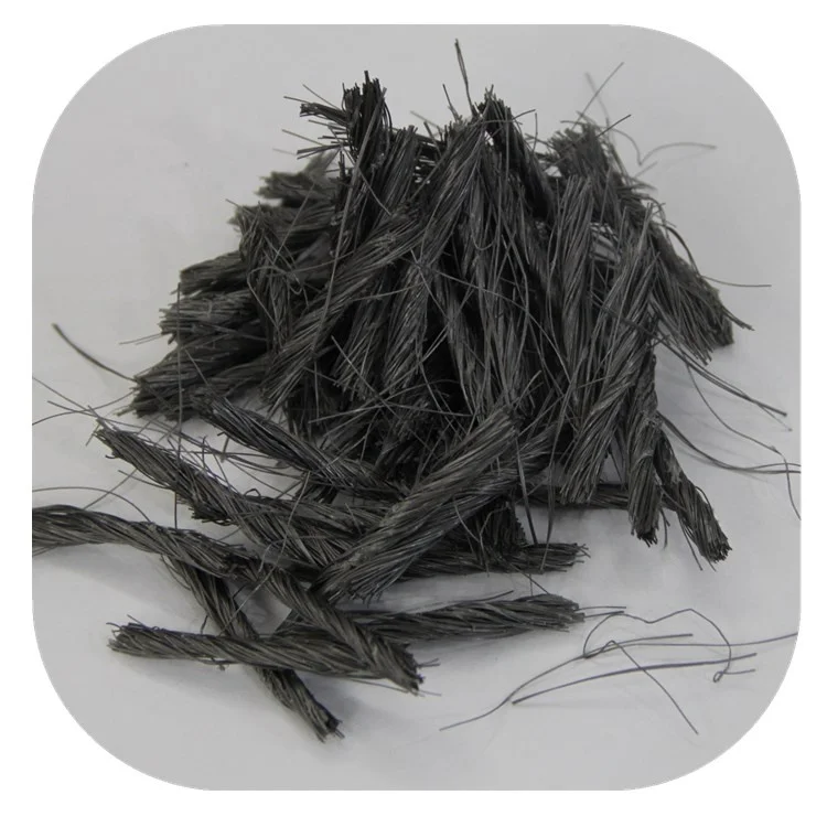 
Concrete Structural polypropylene twisted bundle fibre 