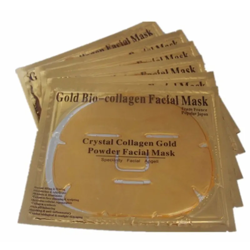 Фирменная марка против морщин Кристалл Коллаген Укрепляющий гель для лица Donna Bella 24K Золотая маска