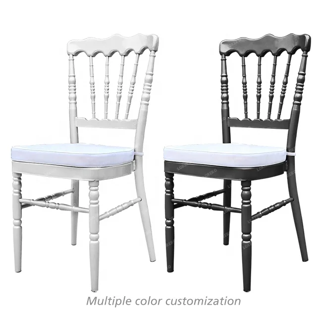 Wedding Party furniture Gold Metal  Napoleon chiavari Chairs
