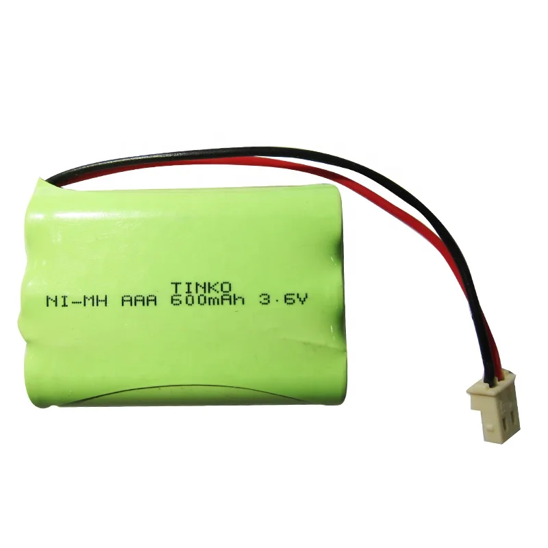 Portable Device 3.6v 600mah Battery AAA NI-MH Battery Pack