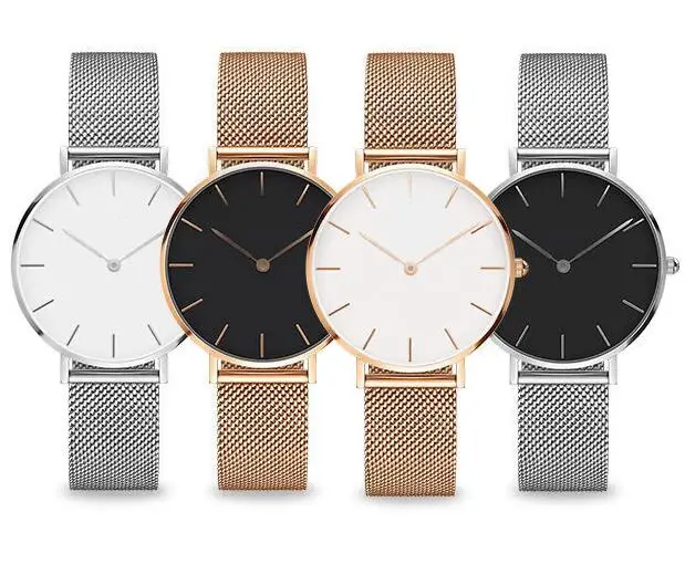 Streamlined design business elite quartz watch